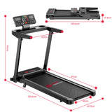 Opvouwbare Loopband Q8, Snelheid 1-12KM/H, Handmatige Helling van 5%