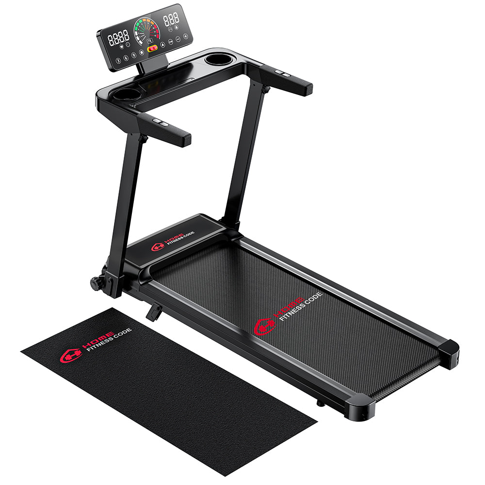 Opvouwbare Loopband Q8, Snelheid 1-12KM/H, Handmatige Helling van 5%