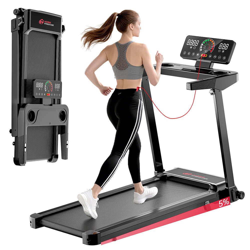 Opvouwbare Loopband Q8, Snelheid 1-12KM/H, Handmatige Helling van 5%