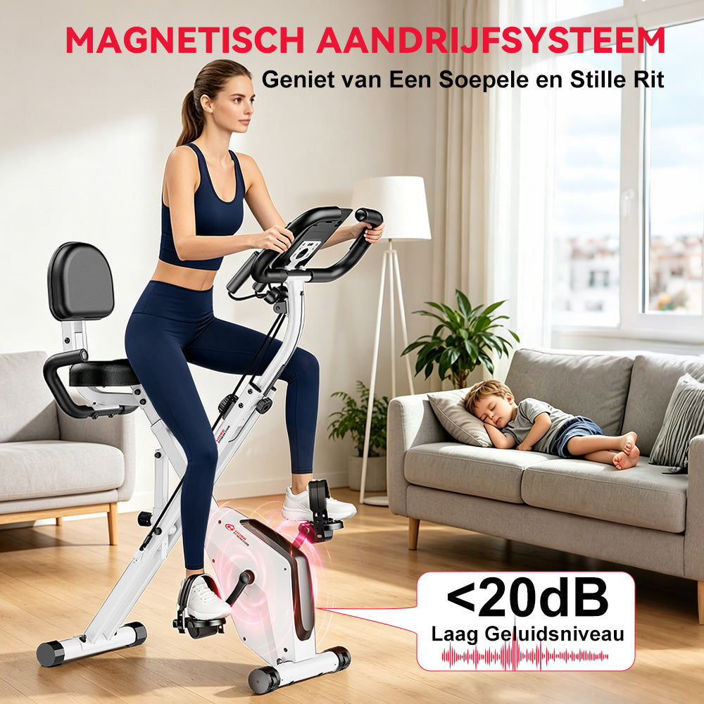 Opvouwbare Hometrainer, Magnetische Weerstand