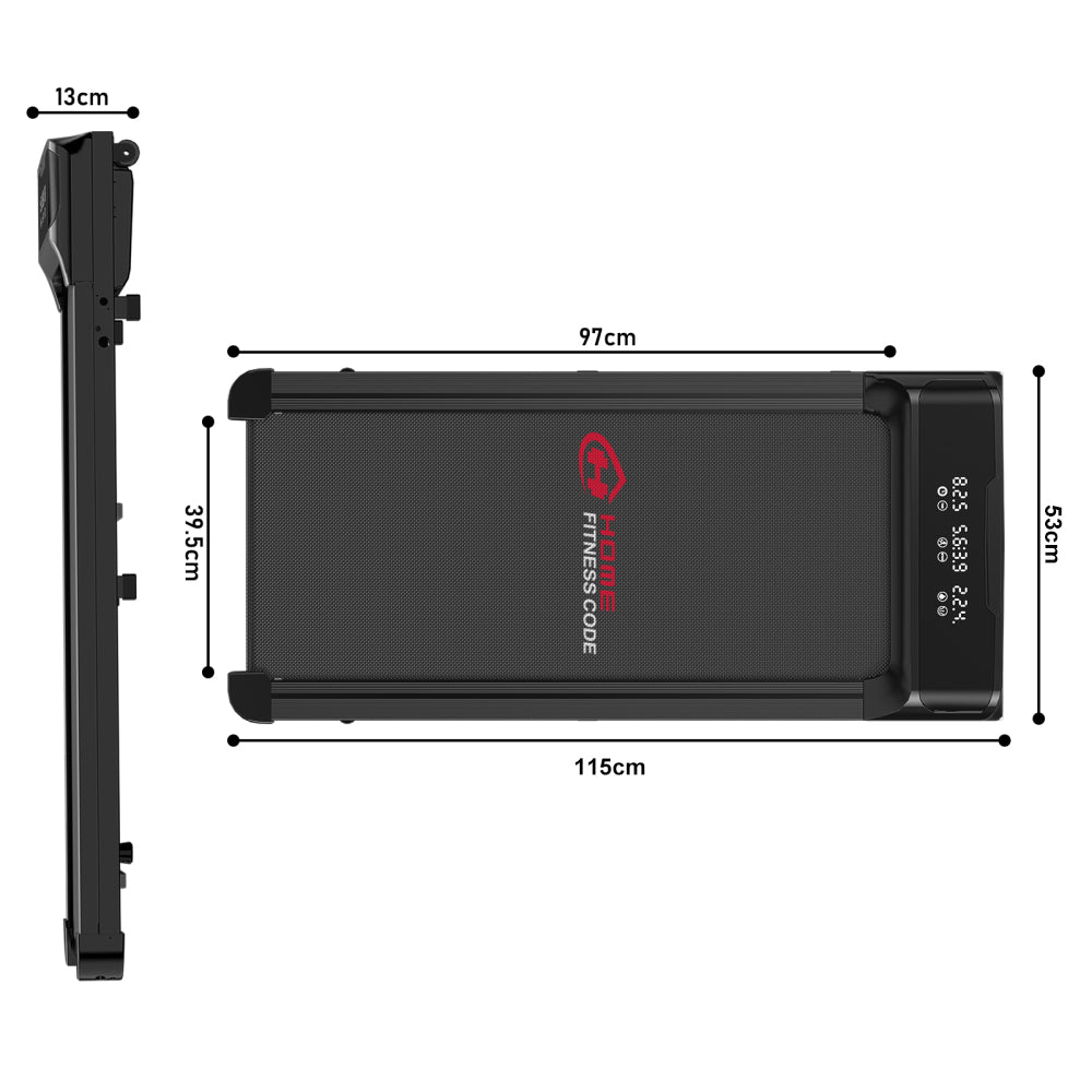 Loopband Q2 Pro, Snelheid 1-10KM/H