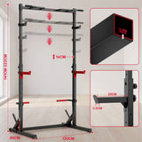 Halve Squat-Rek met Optrekstang
