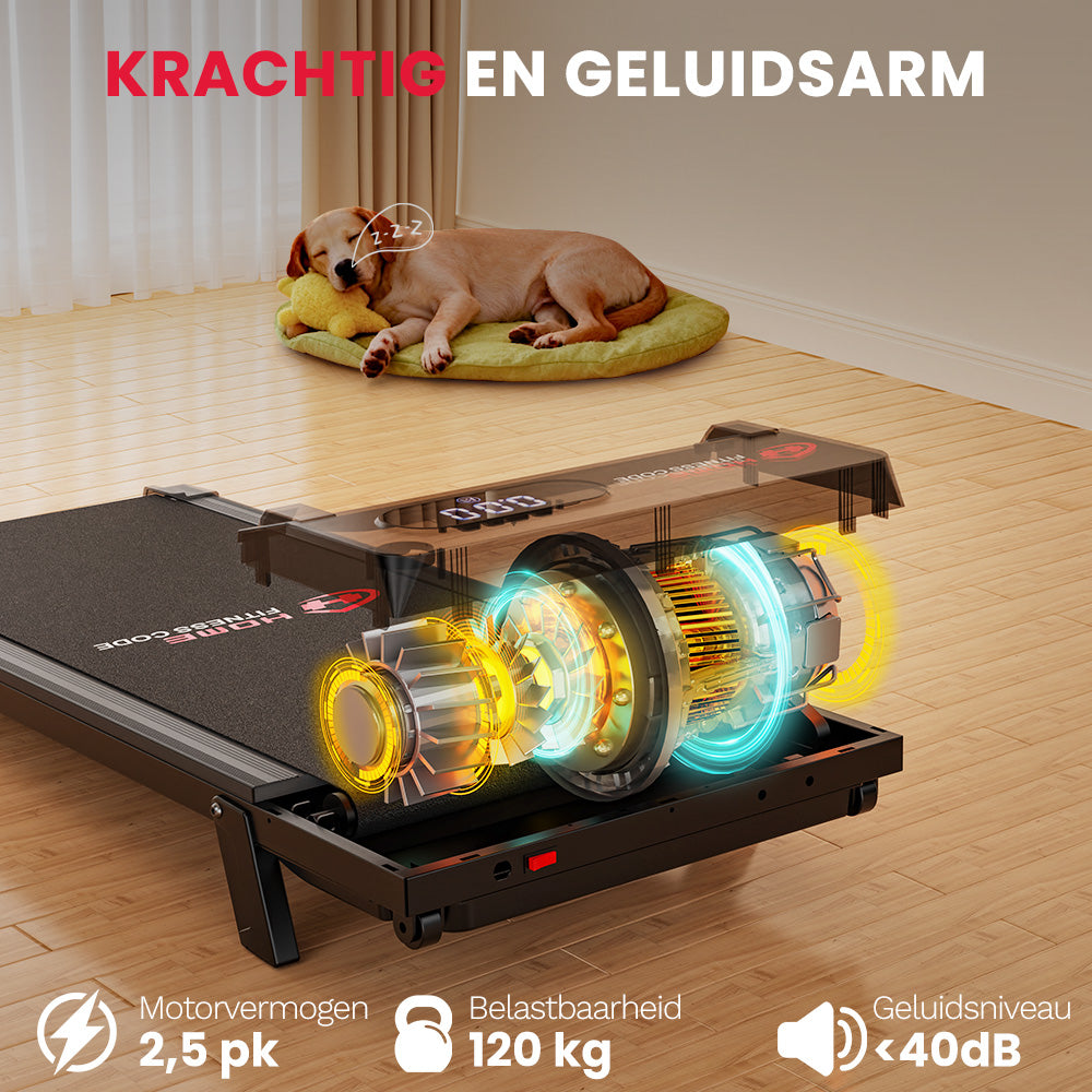 Loopband T7, Snelheid 1-6KM/H, 5% Handmatige Helling