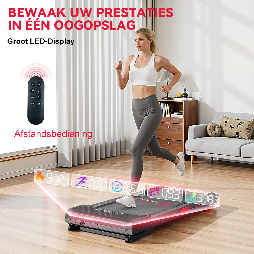 Loopband Y3 met Borstelloze Motor, 12% Automatische Hellingshoek