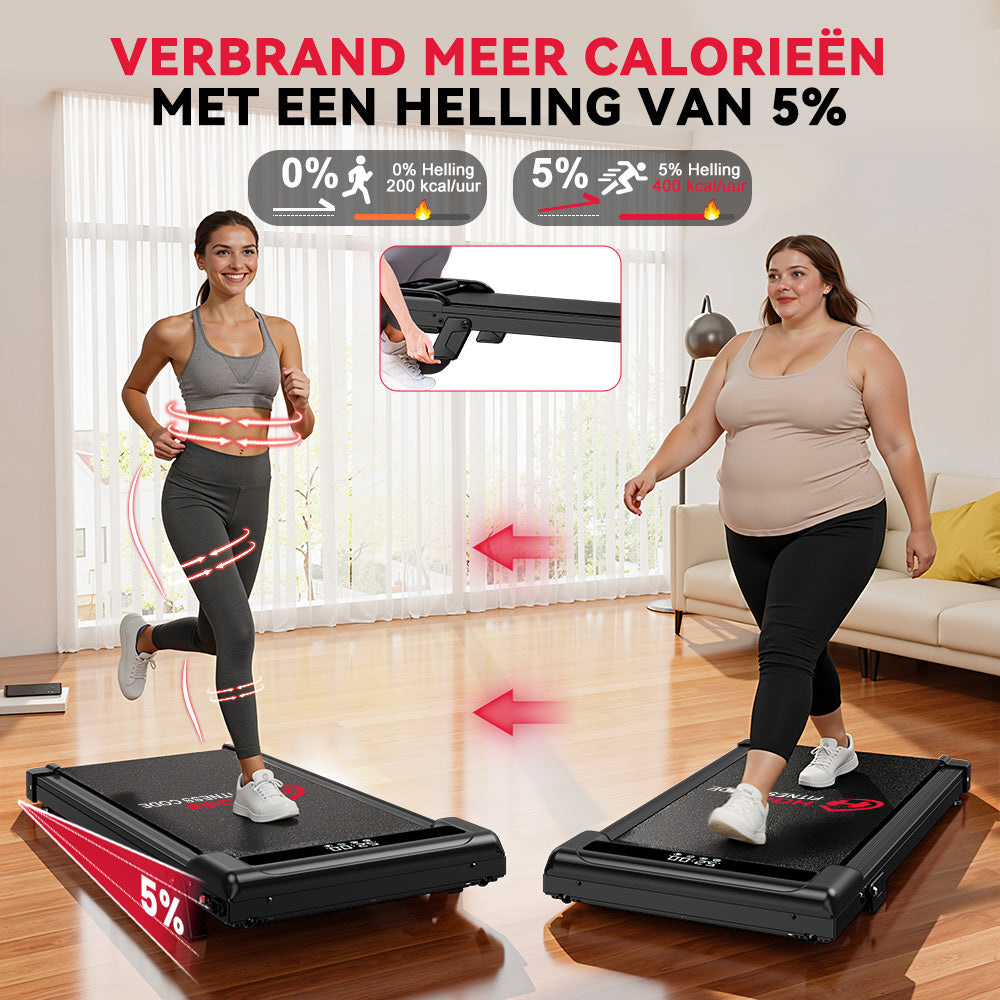 Loopband Z3 met Borstelloze Motor, Snelheid 1-6 km/u, 5% Handmatige Helling