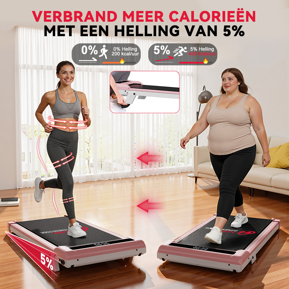 Loopband Z3 met Borstelloze Motor, Snelheid 1-6 km/u, 5% Handmatige Helling