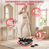 U-Vormige Zijwaartse Stepper met Weerstandsbanden en Antislipmat