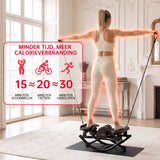 U-Vormige Zijwaartse Stepper met Weerstandsbanden en Antislipmat
