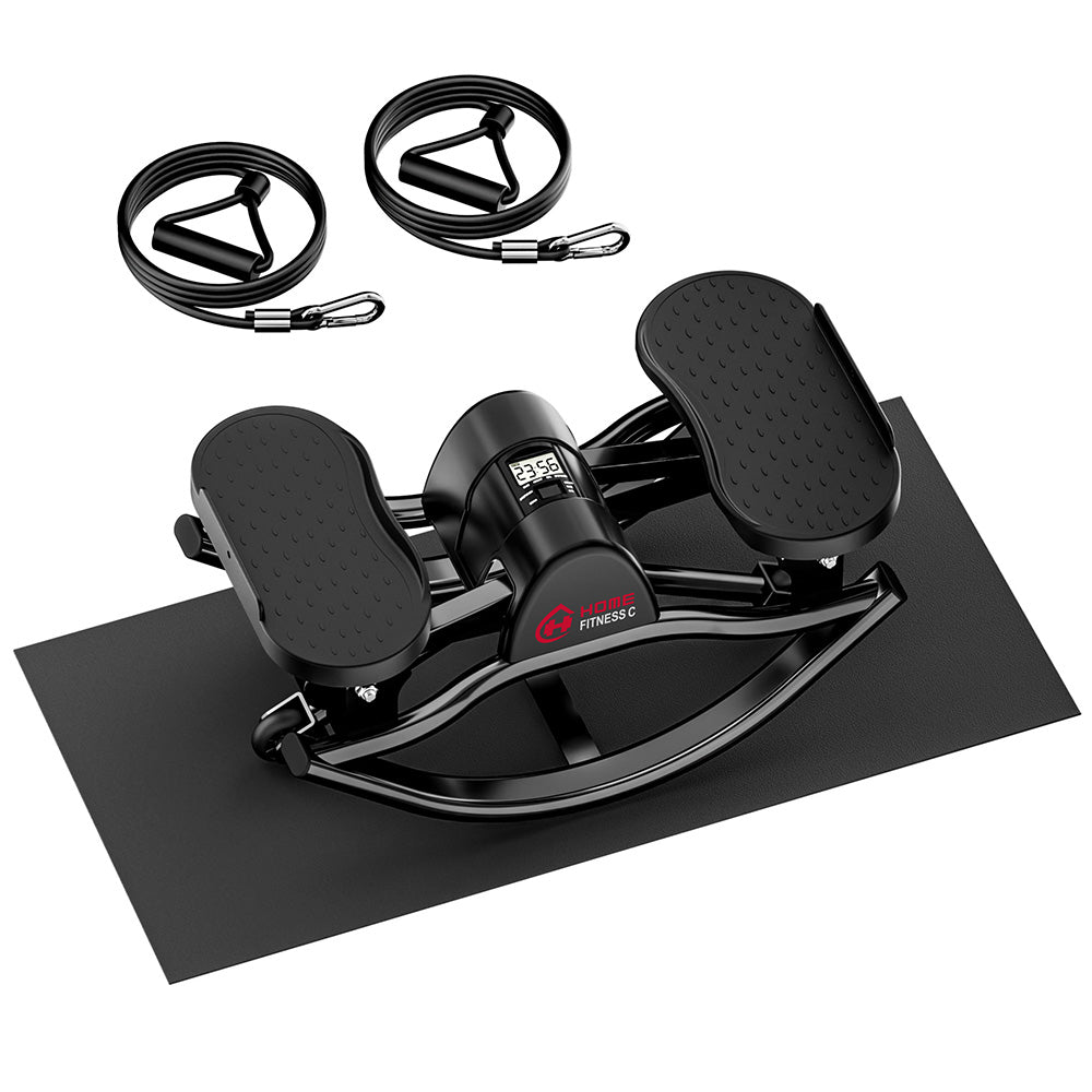 U-Vormige Zijwaartse Stepper met Weerstandsbanden en Antislipmat