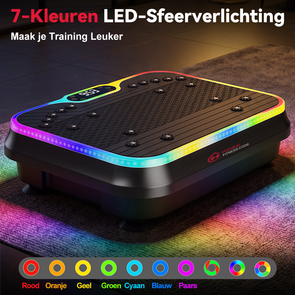 Fitness Trilplaat F1, 250 Intensiteitsniveaus