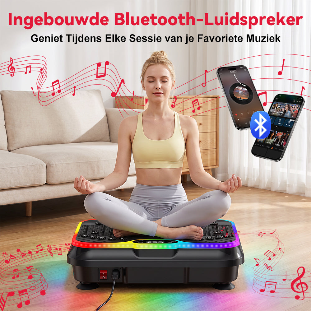 Fitness Trilplaat F1, 250 Intensiteitsniveaus