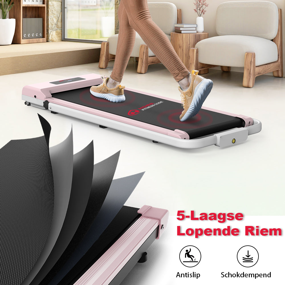 LIKESPORTING Loopband, Ruimtebesparende Loopband Met Afneembare Handgreep Walking Pad 3 Hellingsstanden Tablet Houder Stille Motor Afstandsbediening Display Voor Huis En Kantoor Black 3111123556