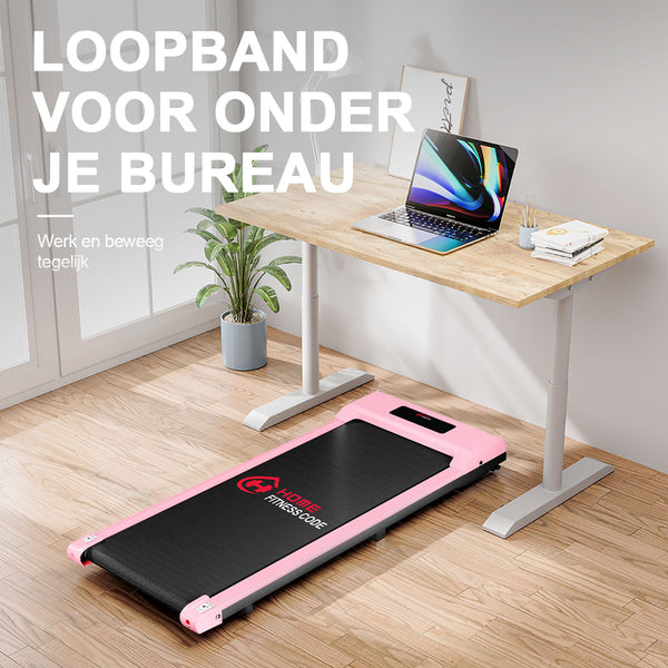 Loopmat voor thuis, instelbare snelheid, LCD-scherm, loopband voor ond ...